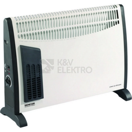  Přenosný přímotop s ventilátorem SENCOR SCF 2001 750/1250/2000W