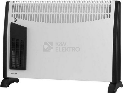 Obrázek produktu Přenosný přímotop s ventilátorem SENCOR SCF 2001 750/1250/2000W 2