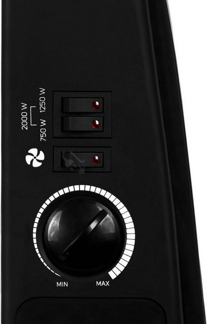 Obrázek produktu Přenosný přímotop s ventilátorem SENCOR SCF 2001 750/1250/2000W 4