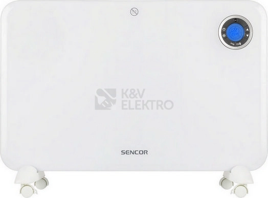 Obrázek produktu Přenosný přímotop s programovatelným termostatem SENCOR SCF 3200WH 750/1500W 9