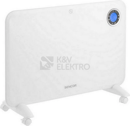Obrázek produktu Přenosný přímotop s programovatelným termostatem SENCOR SCF 3200WH 750/1500W 10