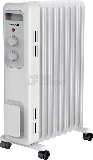 Obrázek produktu Olejový radiátor SENCOR SOH 3209WH 800/1200/2000W 0