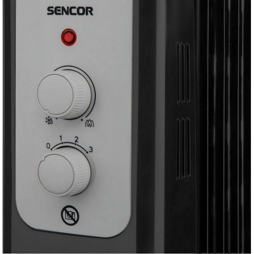 Olejový radiátor SENCOR SOH 3311BK 1000/1300/2300W (obrázek 3)