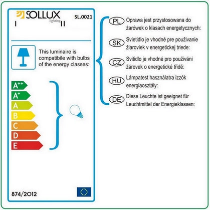 Stropní svítidlo SOLLUX Orbis 1 GU10 1x40W bez zdroje SL.0021 bílá (obrázek 8)