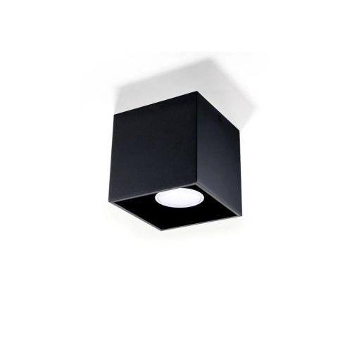 Stropní svítidlo SOLLUX Quad 1 GU10 1x40W bez zdroje SL.0022 černá (obrázek 6)