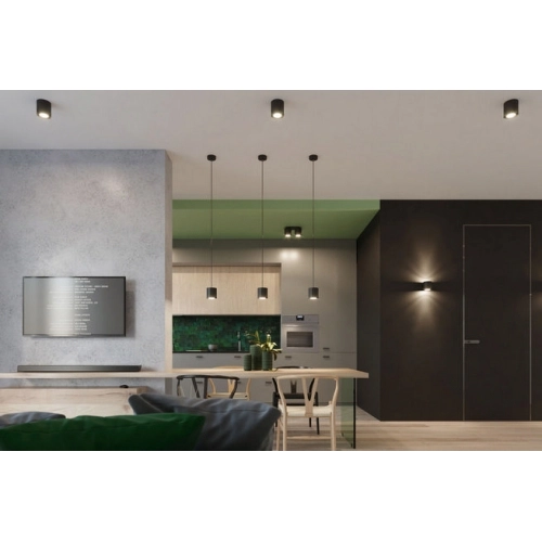 Nástěnné svítidlo SOLLUX Orbis 1 G9 1x40W bez zdroje SL.0048 černá (obrázek 2)