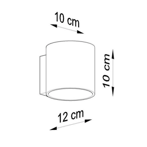 Nástěnné svítidlo SOLLUX Orbis 1 G9 1x40W bez zdroje SL.0048 černá (obrázek 10)