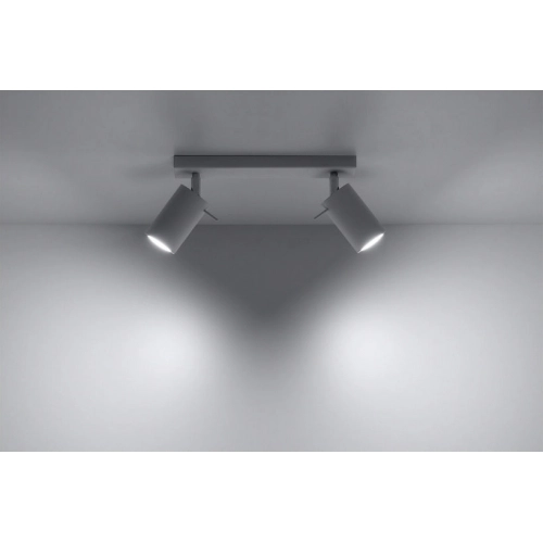 Bodové svítidlo SOLLUX Ring 2 GU10 2x40W bez zdroje SL.0088 bílá (obrázek 6)