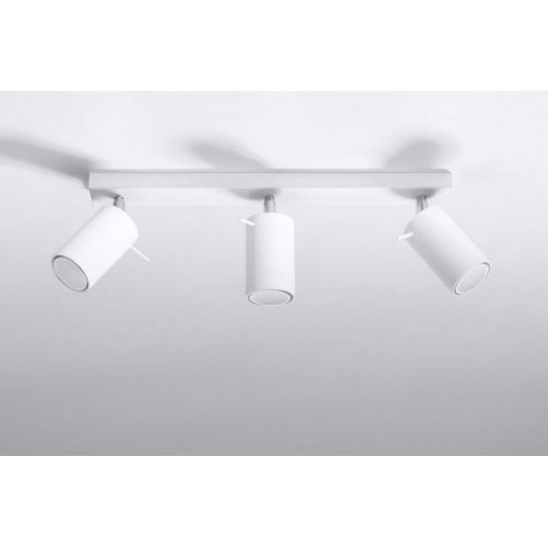 Bodové svítidlo SOLLUX Ring 3 GU10 3x40W bez zdroje SL.0089 bílá