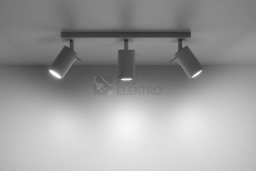 Obrázek produktu Bodové svítidlo SOLLUX Ring 3 GU10 3x40W bez zdroje SL.0089 bílá 2