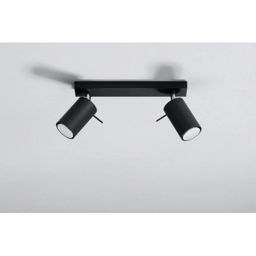 Bodové svítidlo SOLLUX Ring 2 GU10 2x40W bez zdroje SL.0092 černá (obrázek 5)