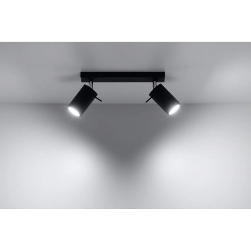 Bodové svítidlo SOLLUX Ring 2 GU10 2x40W bez zdroje SL.0092 černá (obrázek 9)