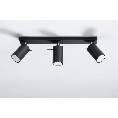 Bodové svítidlo SOLLUX Ring 3 GU10 3x40W bez zdroje SL.0093 černá (obrázek 4)