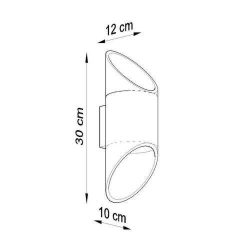 Nástěnné svítidlo SOLLUX Penne 30 G9 1x40W bez zdroje SL.0114 (obrázek 3)
