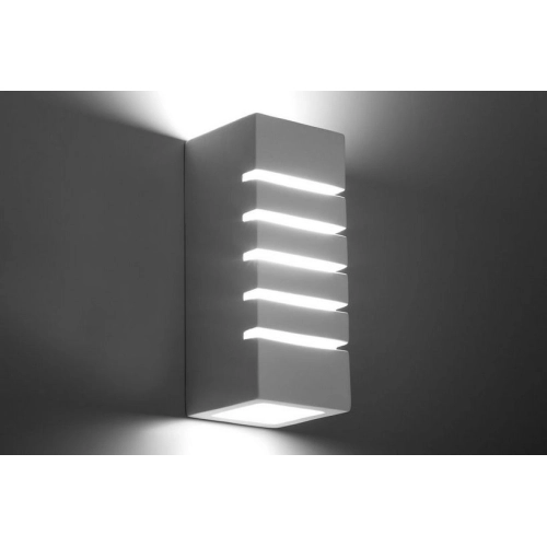 Nástěnné keramické svítidlo SOLLUX Samir E27 1x60W bez zdroje SL.0161 (obrázek 4)