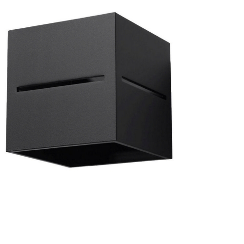 Nástěnné svítidlo SOLLUX Lobo G9 1x40W bez zdroje SL.0204 černá