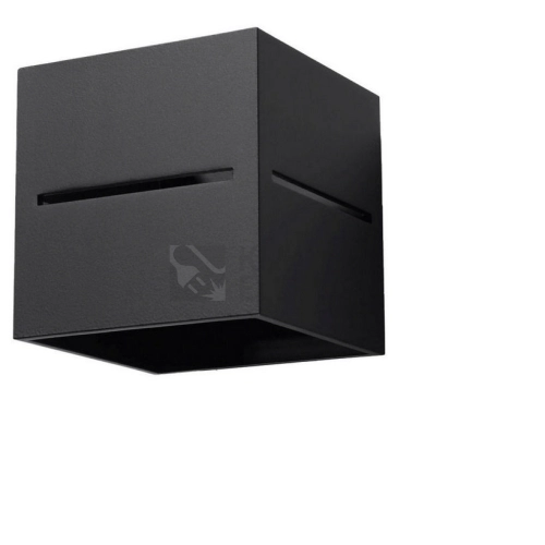 Nástěnné svítidlo SOLLUX Lobo G9 1x40W bez zdroje SL.0204 černá