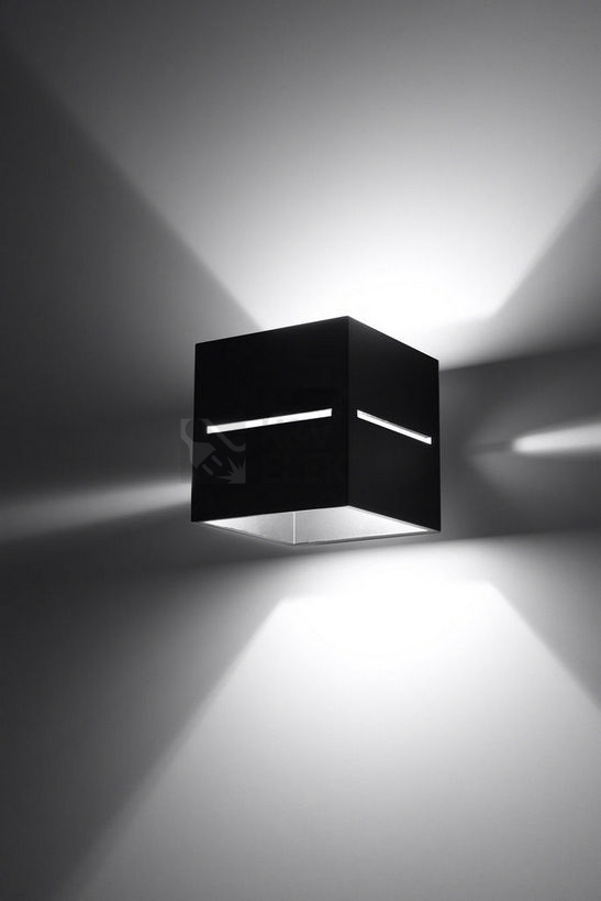 Obrázek produktu Nástěnné svítidlo SOLLUX Lobo G9 1x40W bez zdroje SL.0204 černá 2
