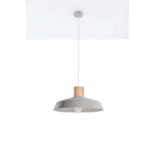 Betonový lustr SOLLUX Afra E27 1x60W bez zdroje SL.0282 (obrázek 2)