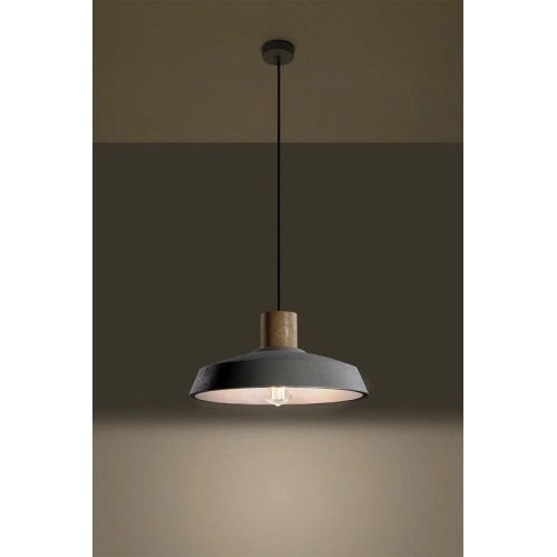 Betonový lustr SOLLUX Afra E27 1x60W bez zdroje SL.0282 (obrázek 6)