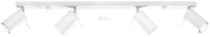 Obrázek produktu Bodové svítidlo SOLLUX Ring 4l GU10 4x40W bez zdroje SL.0331 bílá 0