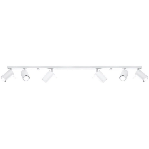 Bodové svítidlo SOLLUX Ring 6l GU10 6x40W bez zdroje SL.0333 bílá