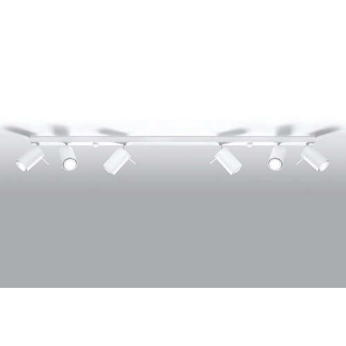 Bodové svítidlo SOLLUX Ring 6l GU10 6x40W bez zdroje SL.0333 bílá (obrázek 3)