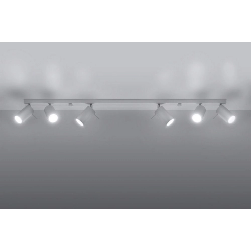 Bodové svítidlo SOLLUX Ring 6l GU10 6x40W bez zdroje SL.0333 bílá (obrázek 9)