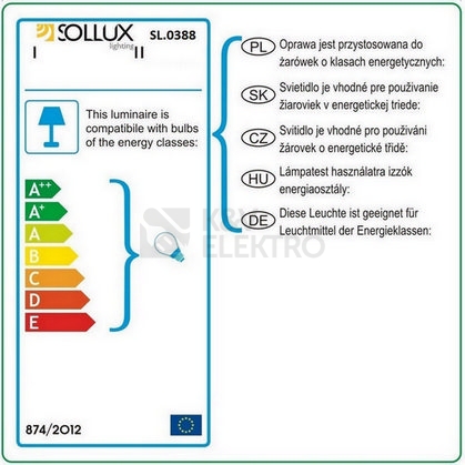 Obrázek produktu  Lustr SOLLUX Casco E27 1x60W bez zdroje SL.0388 přírodní dřevo a ocel bílá 4