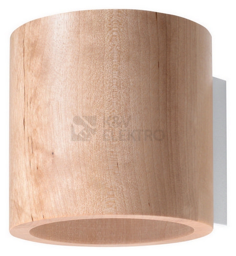Obrázek produktu Nástěnné svítidlo SOLLUX Orbis G9 1x40W bez zdroje SL.0490 přírodní dřevo 0