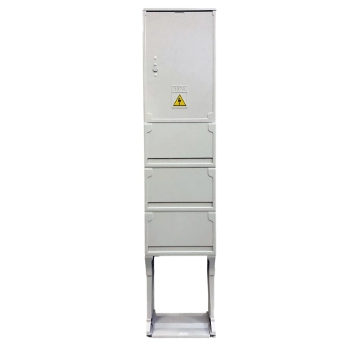 Elektroměrový rozvaděč ESTA ER 212/NKP7P-E S3/4 EKO 030190 stoják šedý pro ČEZ, EGD (E.ON)