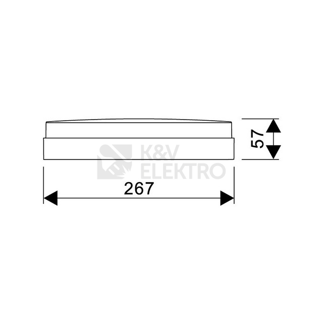 Obrázek produktu Přisazené LED svítidlo PROLUMIA Prodisc III Mini 10W 3000/4000K s pohybovým čidlem 1