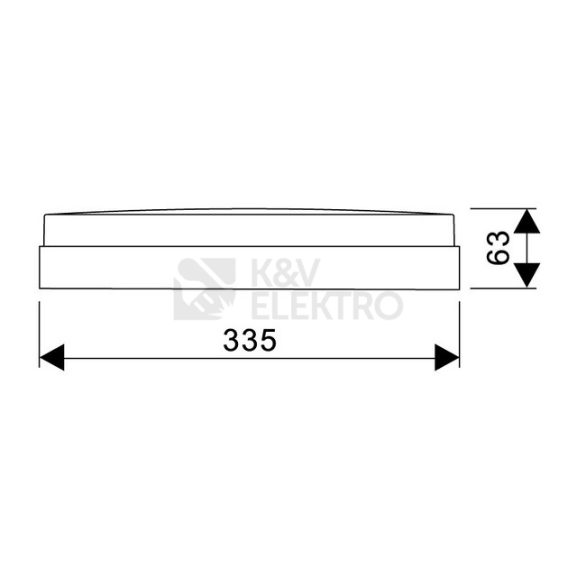 Obrázek produktu Přisazené LED svítidlo PROLUMIA Prodisc III 17W 3000/4000K s pohybovým čidlem a nouzovým modulem 1