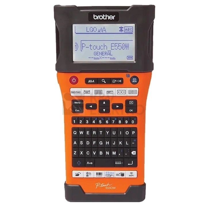 Štítkovač Brother PT-E550WNIVP USB/Wi-Fi s kufříkem | K&V ELEKTRO a.s.