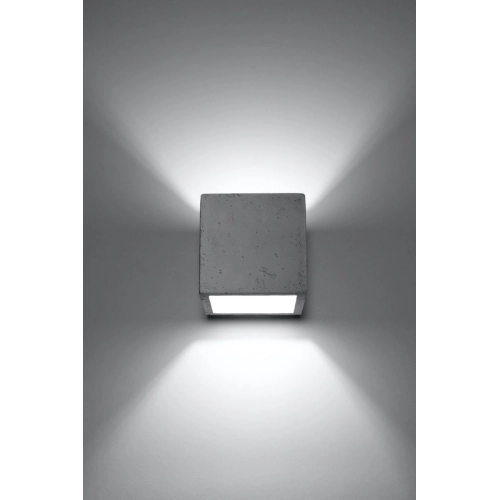 Nástěnné svítidlo SOLLUX Quad G9 1x40W bez zdroje SL.0487 beton (obrázek 4)