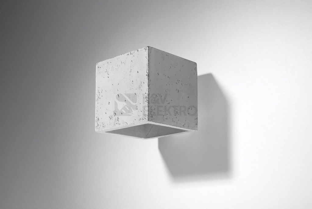 Obrázek produktu Nástěnné svítidlo SOLLUX Quad G9 1x40W bez zdroje SL.0487 beton 1