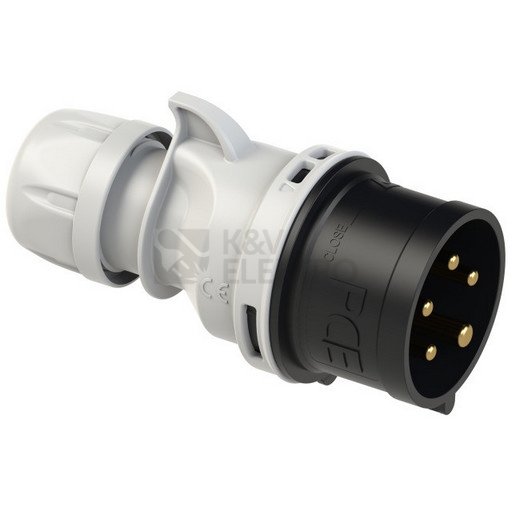Obrázek produktu Vidlice PCE 015-7 16A/5P/500V IP44 černá 0
