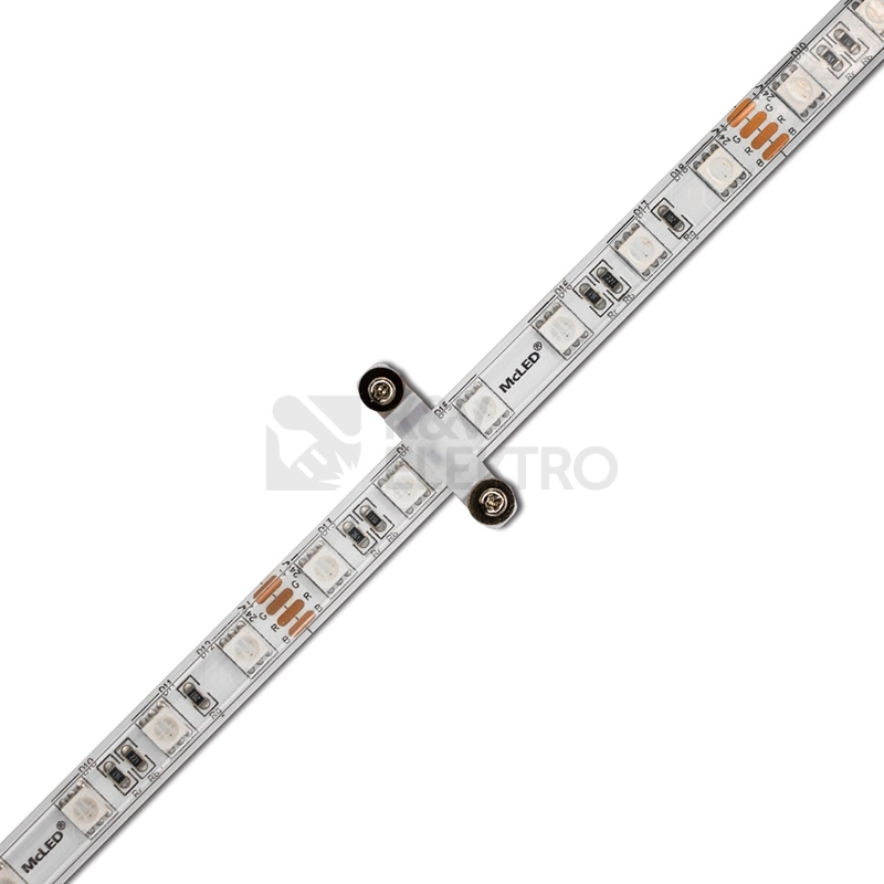 Obrázek produktu Silikonový úchyt pro 12mm LED pásky IP67 McLED ML-110.035.90.2 3