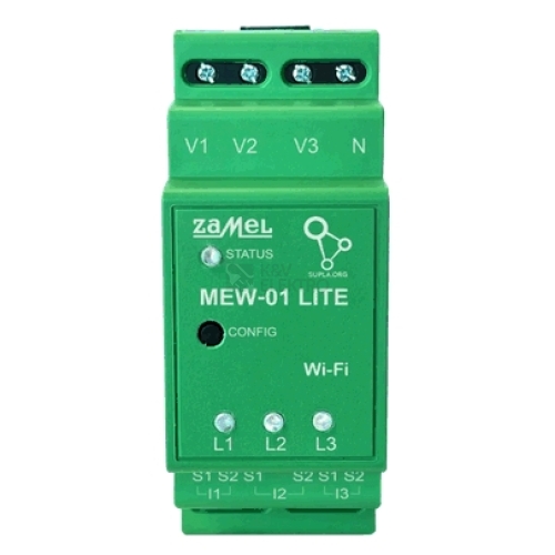  WiFi měřič a monitor spotřeby elektrické energie Zamel MEW-01