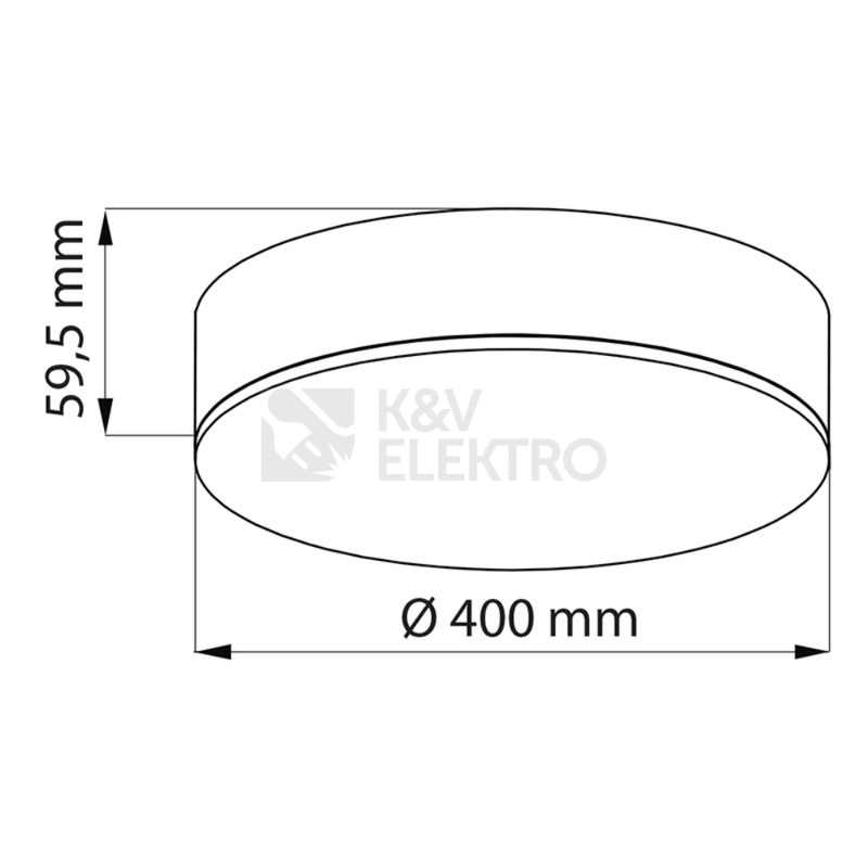 Obrázek produktu LED svítidlo McLED Nova R 400 40W 4000K černá ML-416.094.33.0 7