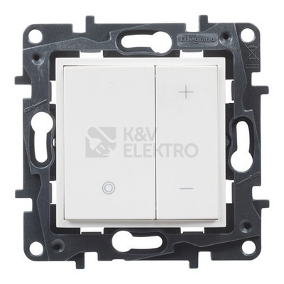 Obrázek produktu Legrand Niloé Step stmívač tlačítkový 400W bílá 863153 0