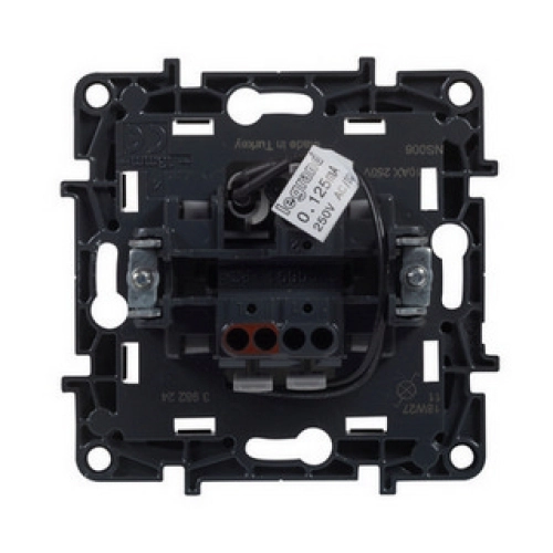Legrand Niloé Step vypínač č.6 s podsvětlením hliník 863316 (obrázek 3)