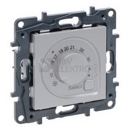 Obrázek produktu Legrand Niloé Step termostat hliník 863341 0