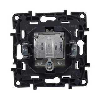 Obrázek produktu Legrand Niloé Step televizní zásuvka TV-R-SAT HVĚZDA hliník 863380 3