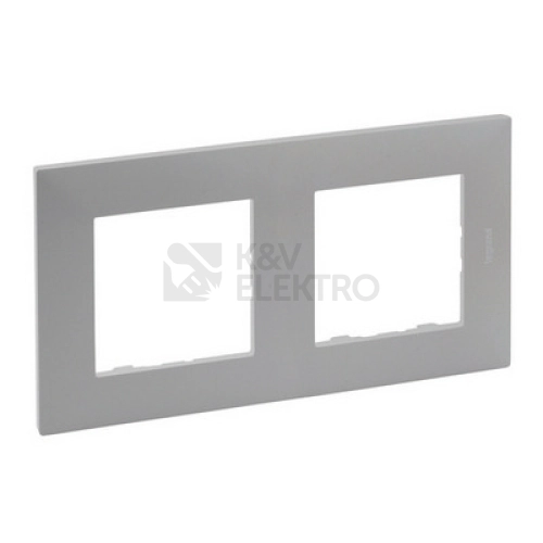 Legrand Niloé Step dvojrámeček hliník 863392