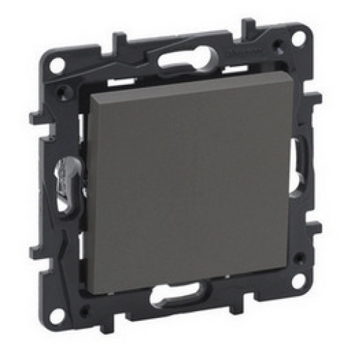Legrand Niloé Step tlačítko ocel 863409