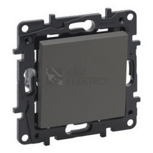Legrand Niloé Step tlačítko ocel 863409