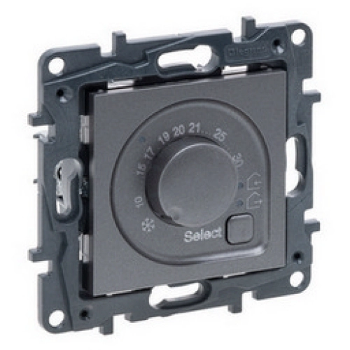 Legrand Niloé Step termostat ocel 863441