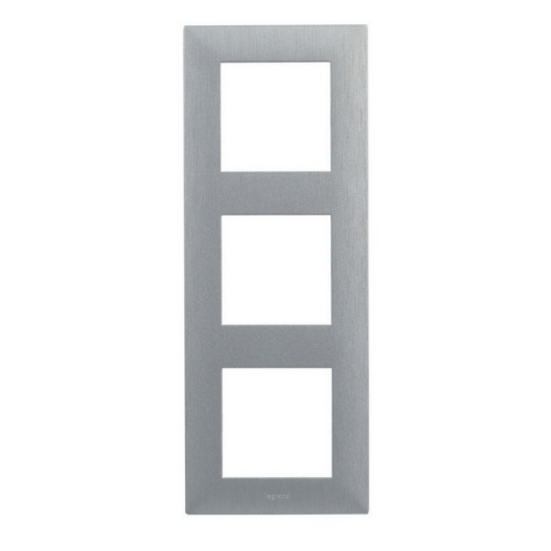 Legrand Niloé Step trojrámeček hliník broušený 863893