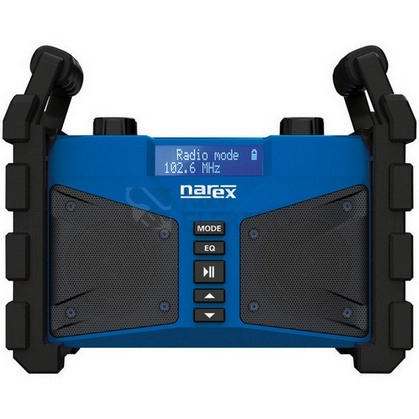 Obrázek produktu AKU rádio na stavbu Narex BT-02 65405613 s funkcí Bluetooth a Powerbanky 1